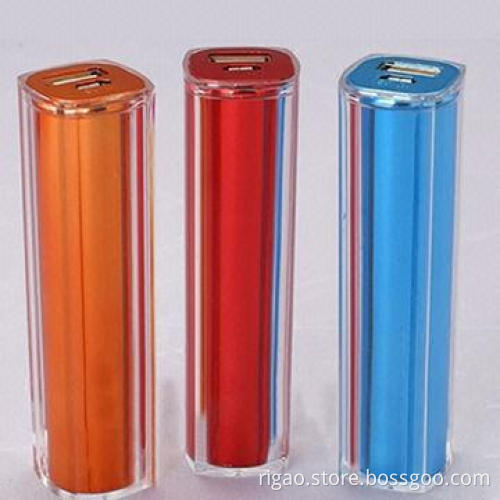 New comming transparent housing power bank
